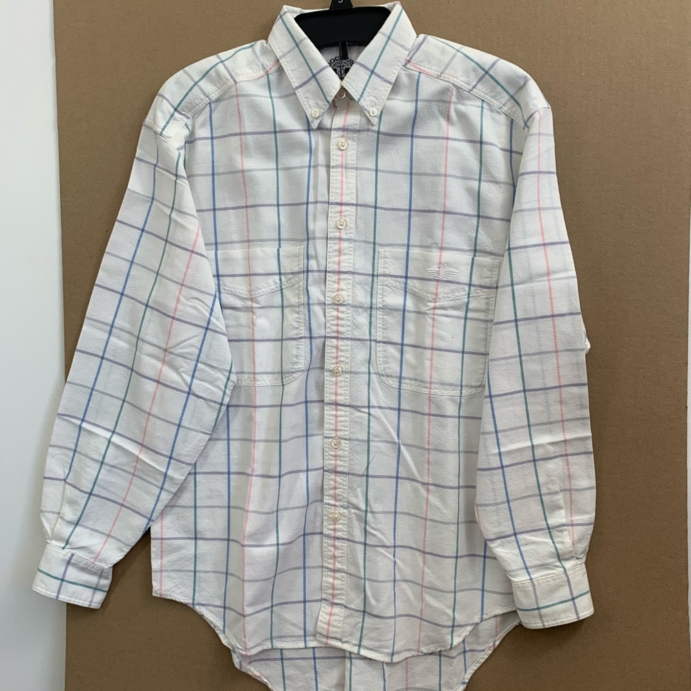 Dockers Levi’s S cotton plaid shirt